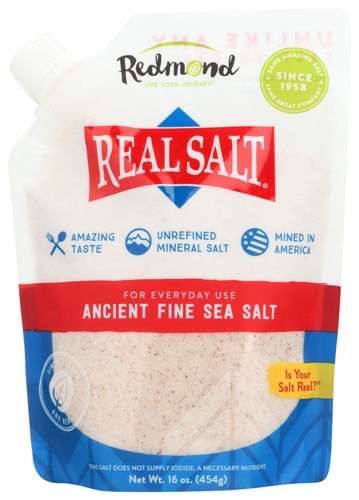 Redmond Real Salt Ancient Fine Sea Salt Refill Pouch