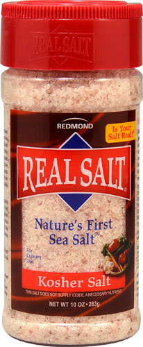 Redmond Real Salt Kosher Sea Salt in Shaker