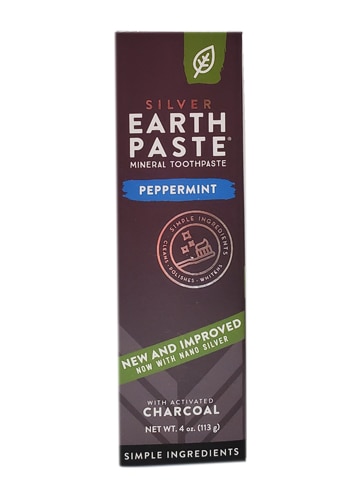 Redmond Trading Company Silver Earth Paste Mineral Toothpaste Peppermint