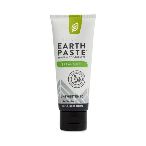 Redmond Trading Company Silver Earthpaste Mineral Toothpaste Unsweetened Spearmint