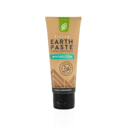 Redmond Earthpaste Mineral Toothpaste with Silver Wintergreen