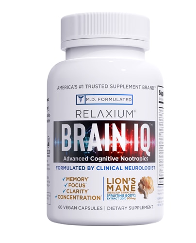 Relaxium Brain IQ Nootropic Brain Supplements for Memory and Focus