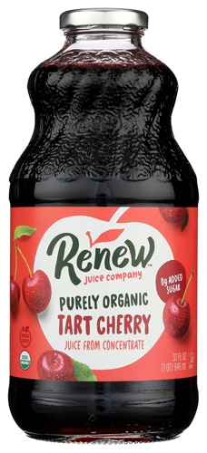 Renew Juice Company Juice From Concentrate Organic No Added Sugar Purely Tart Cherry