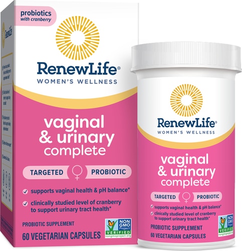 Renew Life Women's Wellness Vaginal & Urinary Complete