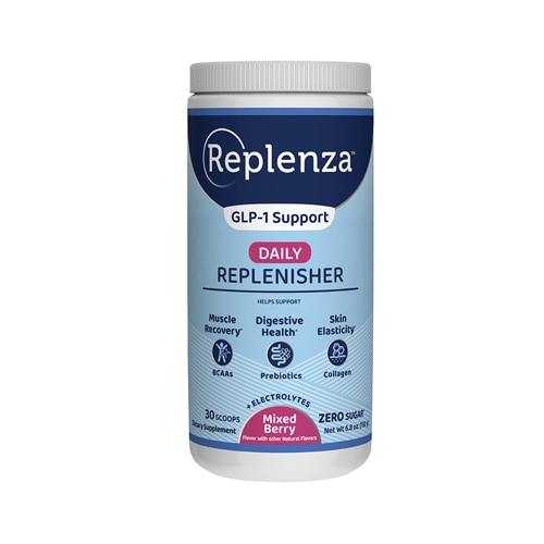 Replenza GLP-1 Support Daily Replenisher Powder Mixed Berry
