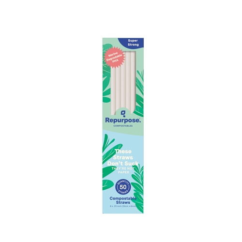 Repurpose Compostable Straws