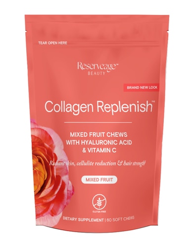 Reserveage Beauty Collagen Replenish Fruit Chews Mixed Fruit