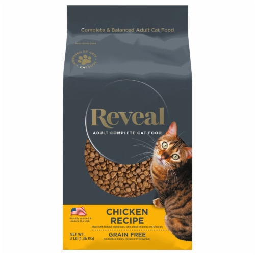 Reveal Dry Cat Food Adult Cat Chicken Recipe
