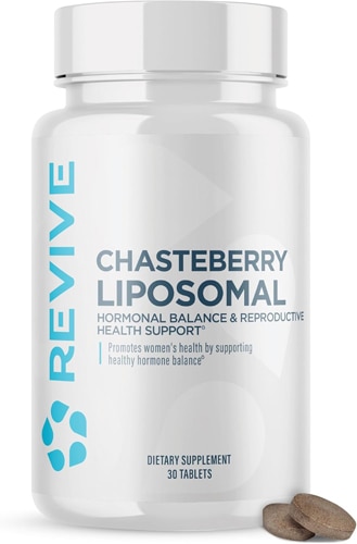 Revive MD Chasteberry Liposomal - For Healthy Female Hormones for Balance & Natural Menstrual Relief