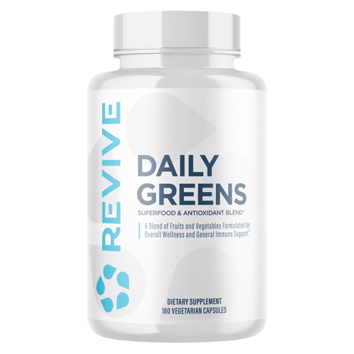 Revive MD Daily Greens - Micronutrient Support For Energy With Antioxidants
