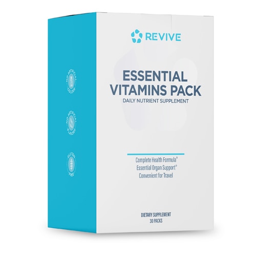 Revive MD Essential Vitamins Pack - Daily Nutrient - Support Heart Joint & Organ Health
