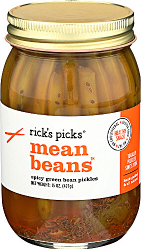 Rick's Picks Mean Beans Spicy Green Bean Pickles