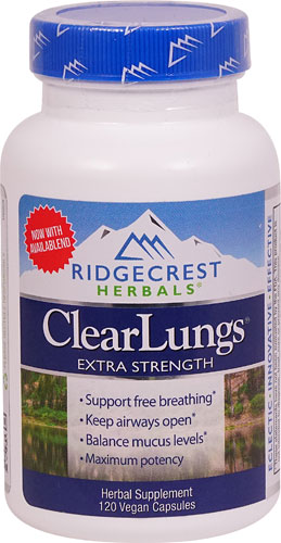 RidgeCrest Herbals ClearLungs Extra Strength