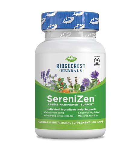 RidgeCrest Herbals Serenizen Stress Management Support