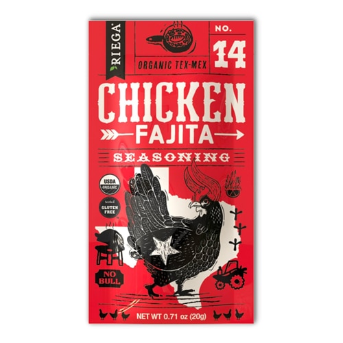 Riega Foods Organic Tex-Mex Seasoning Chicken Fajita