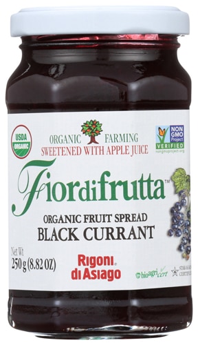 Rigoni di Asiago Fiordifrutta Organic Black Currant Preserve