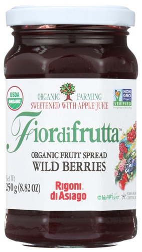 Rigoni di Asiago Fiordifrutta Organic Fruit Spread Wild Berries