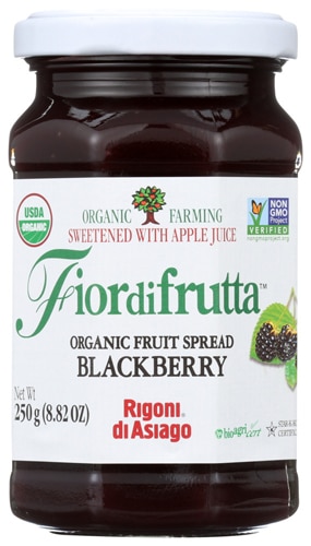 Rigoni di Asiago Fiordifrutta Reduced Sugar Preserve Blackberry