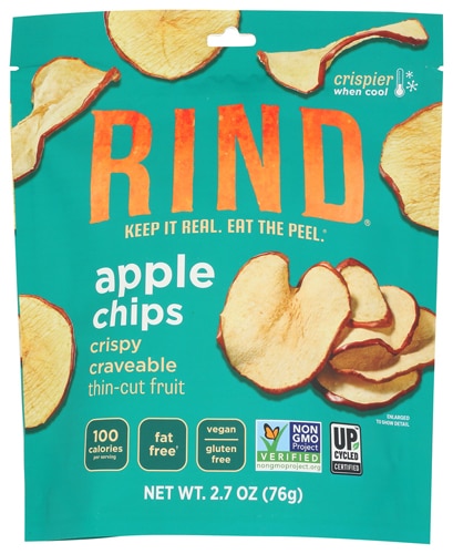 Rind Snacks Fruit Chips Apple