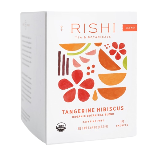 Rishi Tea Organic Tangerine Hibiscus Tea