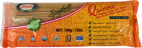 Rizopia Quinoa Organic Brown Rice Spaghetti Pasta