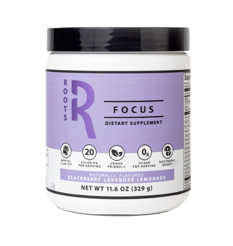 Roots Focus Blackberry Lavender Lemonade