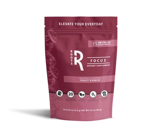 Roots Focus - Stick Pack Pouch Fruit Punch