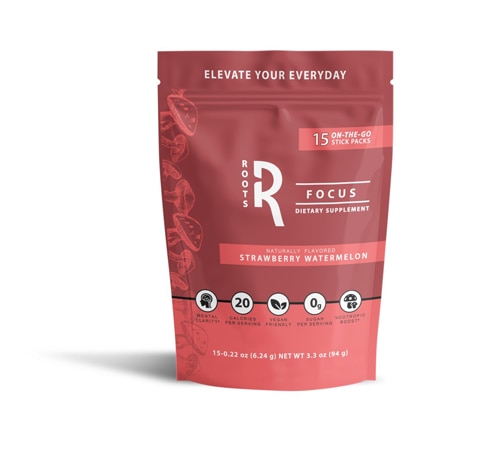 Roots Focus - Stick Pack Pouch Strawberry Watermelon