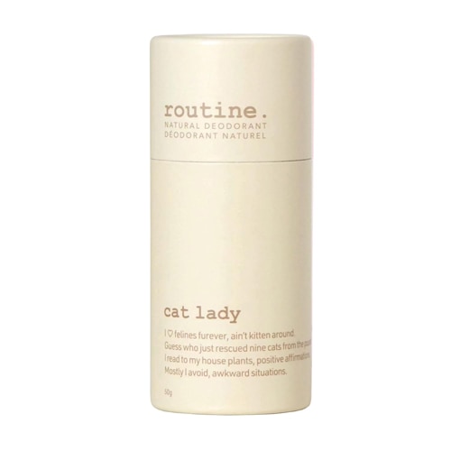 Routine Natural Deodorant Stick Aluminum Free - Cat Lady