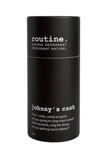 Routine Natural Deodorant Stick Plastic Free - Johnny Cash