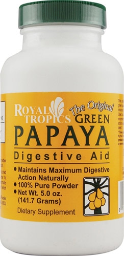 Royal Tropics The Original Green Papaya Digestive Aid