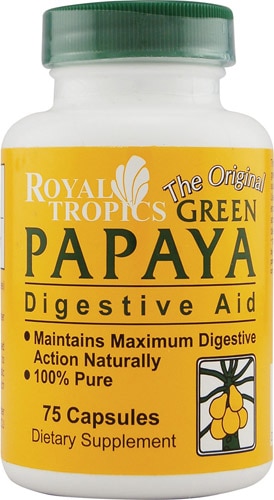 Royal Tropics The Original Green Papaya Digestive Aid