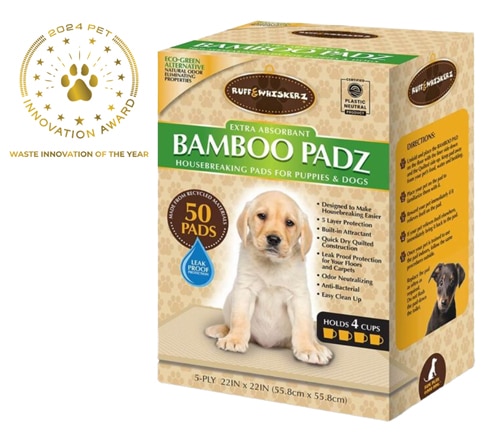 Ruff & Whiskerz Bamboo Housebreaking Padz for Puppies & Dogs