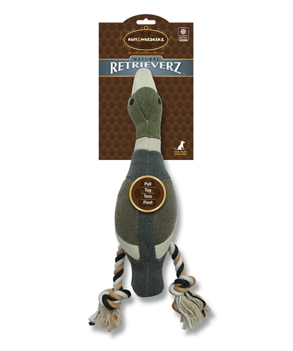 Ruff & Whiskerz Natural Retrieverz Duck Dog Toy