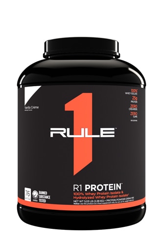 Rule One Proteins R1 Isolate Protein Vanilla Creme