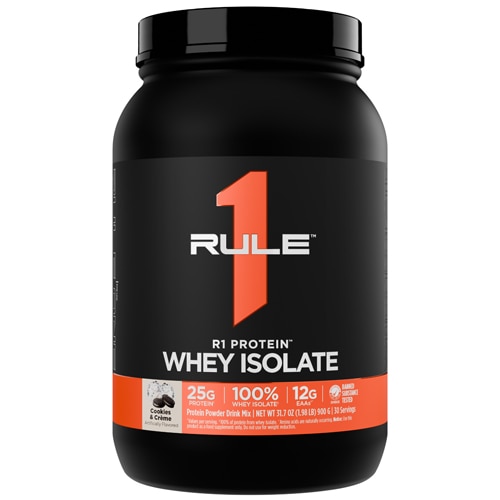 Rule One Proteins R1 Protein Whey Isolate Cookies & Creme