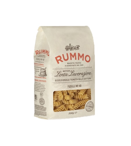 Rummo Pasta Lenta Lavorazione Fusilli No.48