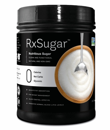 RxSugar Allulose Sugar One Pound Canister