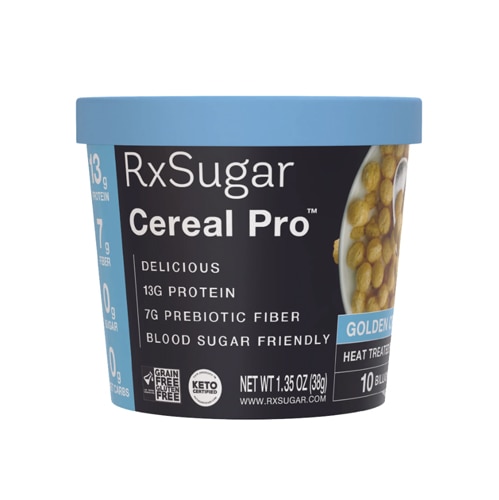 RxSugar Gluten Free Protein Cereal Pro Golden Crunch