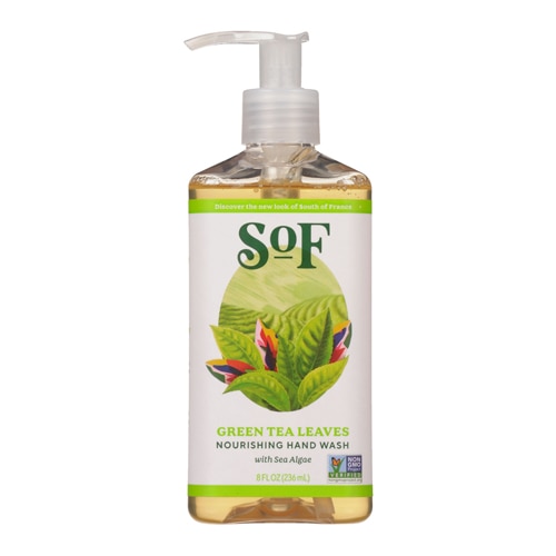 SOF Nourishing Liquid Hand Wash - Green Tea Leaves