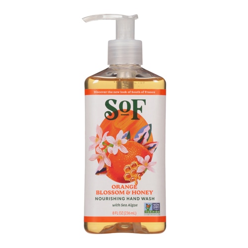 SOF Nourishing Liquid Hand Wash Orange Blossom Honey