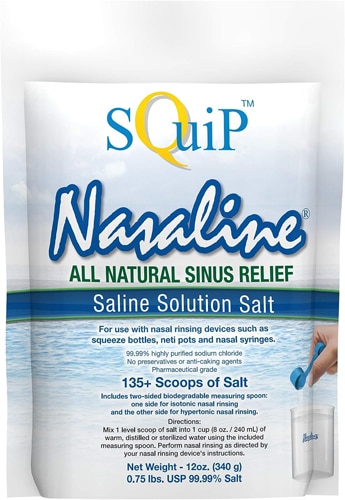 SQuip Nasaline Saline Solution Salt