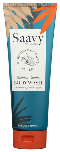 Saavy Naturals Body Wash - Tahitian Vanilla