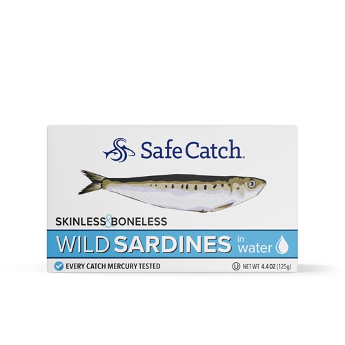 Safe Catch Wild Sardines Skinless & Boneless In Water