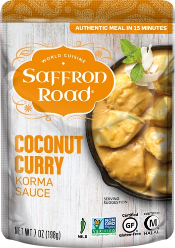 Saffron Road Gluten Free Simmer Sauce Coconut Curry Korma