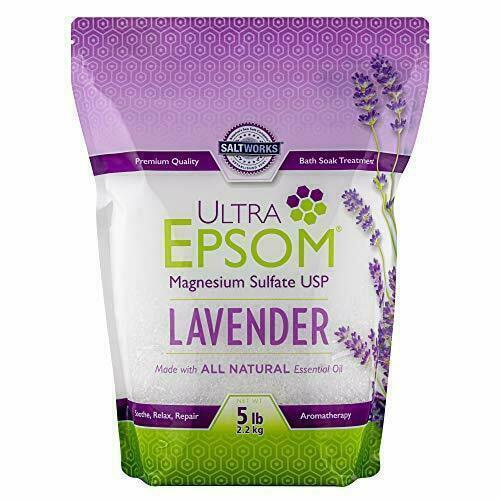 SaltWorks Ultra Epsom Salt - Lavender