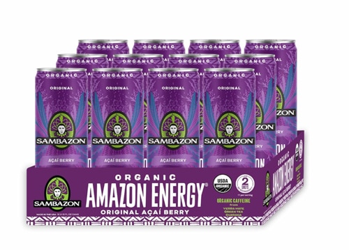 Sambazon Organic Amazon Energy Drink Acai Berry