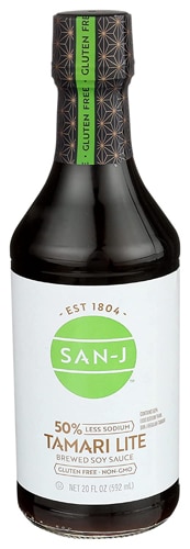 San-J Tamari Soy Sauce Gluten Free Lite