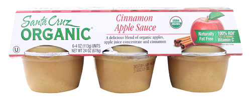 Santa Cruz Organic Apple Sauce Cinnamon