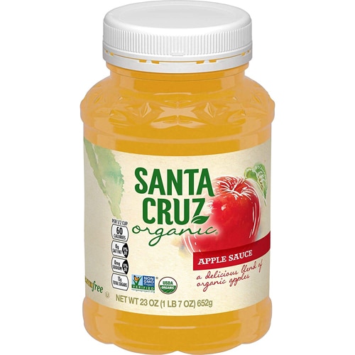 Santa Cruz Organic Apple Sauce Unsweetened